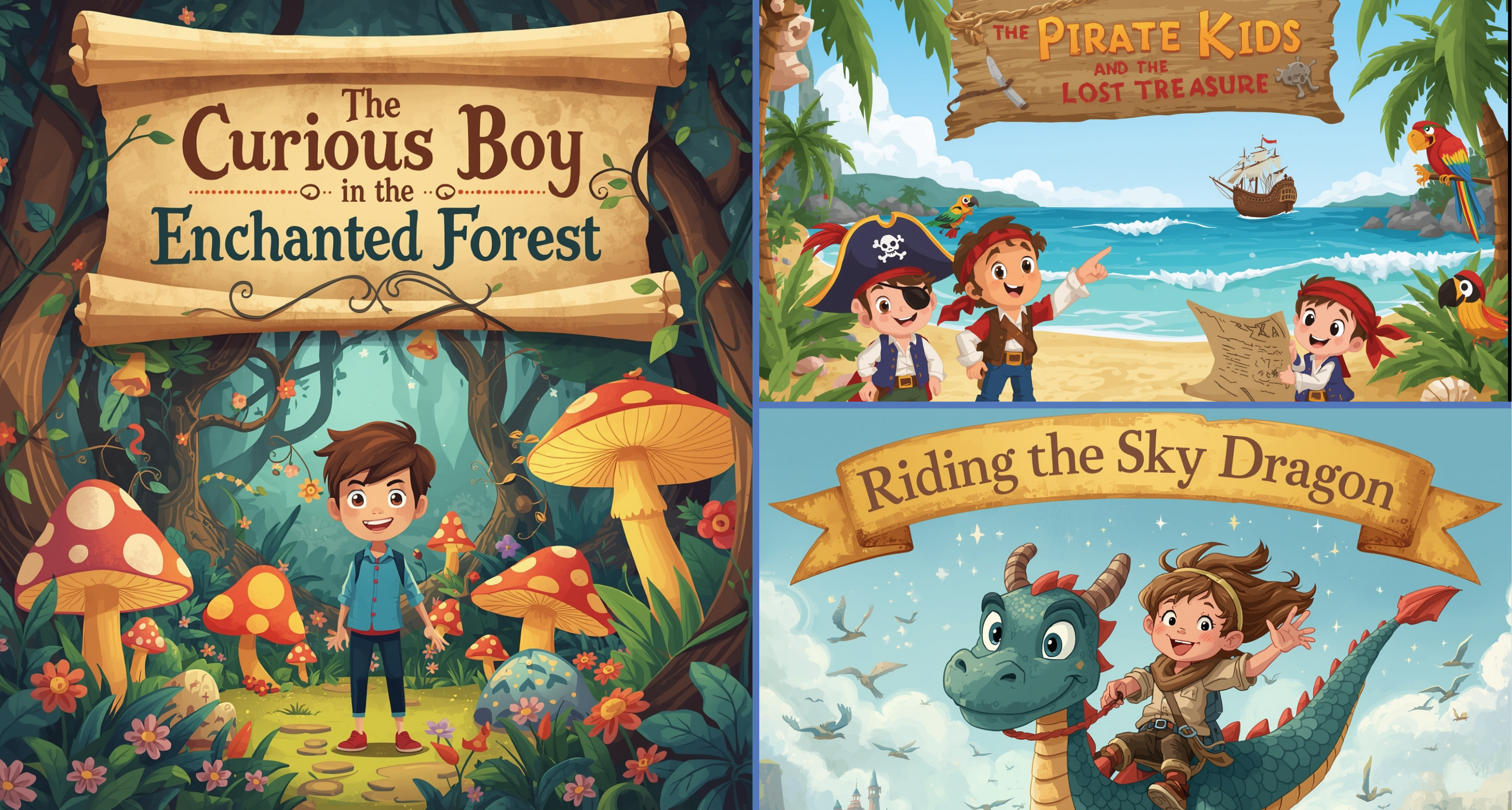 Children Story Book Illustration