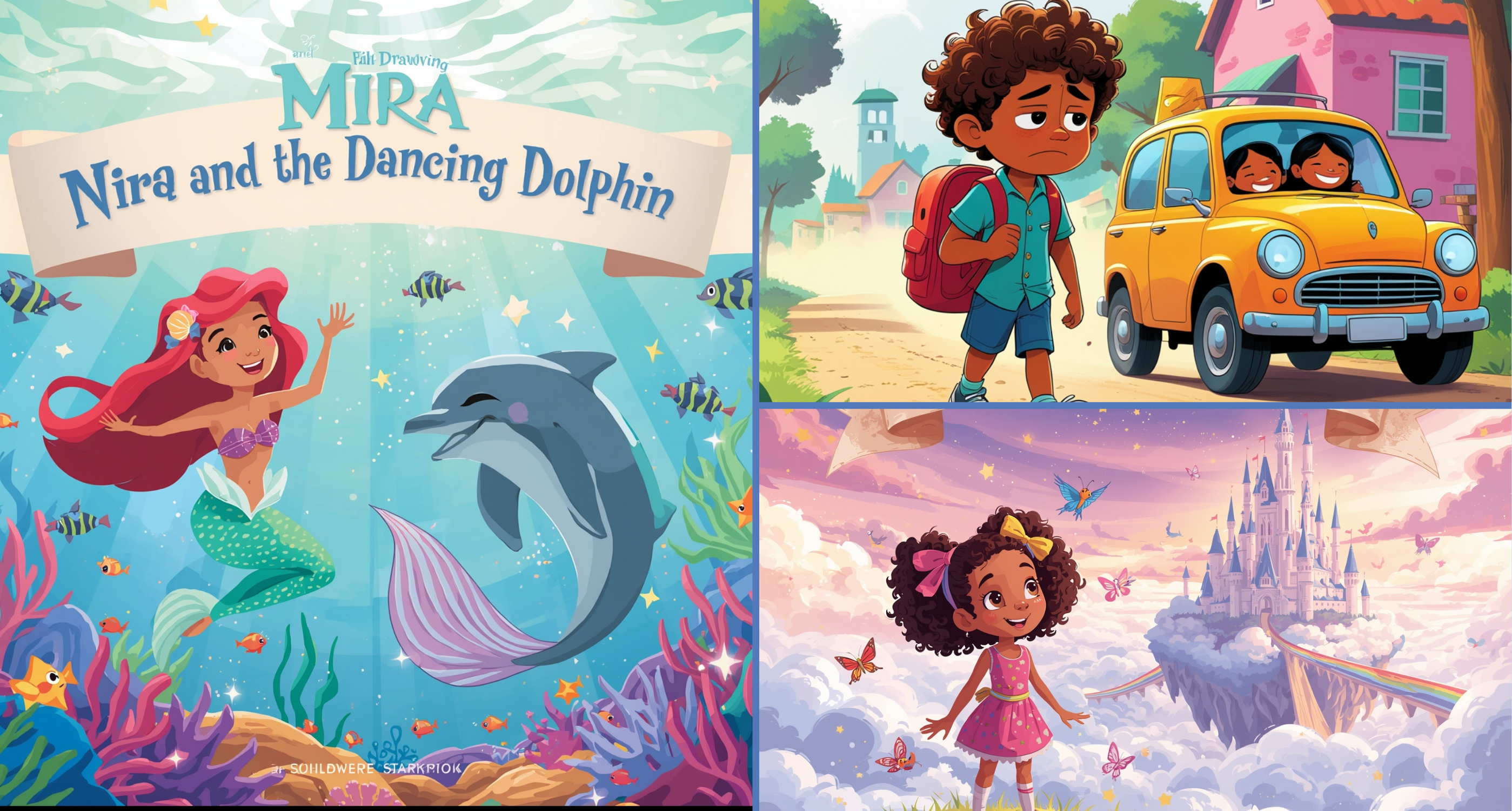 Children Story Book Illustration