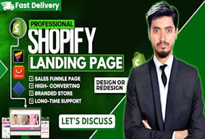 I will build a modern shopify store with winning products and automation